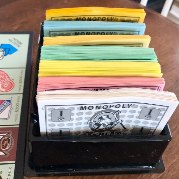 Monopoly, Vintage, 1999, NHL, Collectors Edition, Pewter Tokens, Complete - Picture 10 of 15